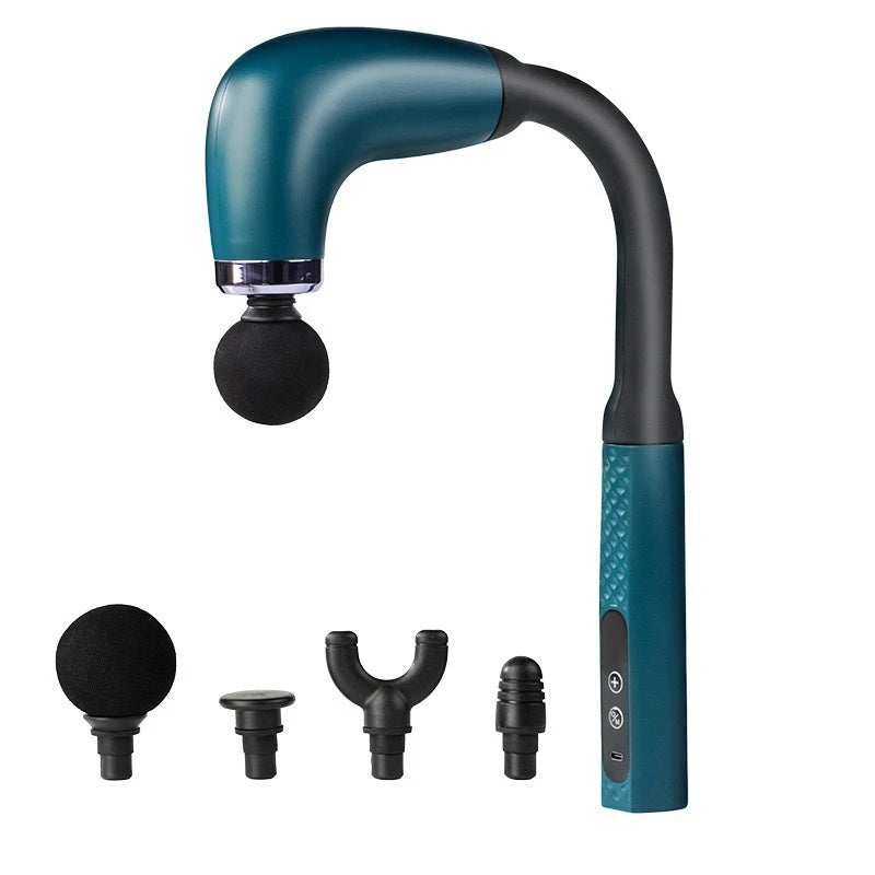 Brightique Smart Fascia Gun Electric Massager Massage Hammer Electric Fascia Gun Home Handheld Hammer Back Artifact Christmas Gift