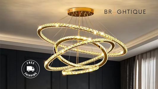 Why Brightique’s Crystal Chandeliers Are Redefining Home Lighting