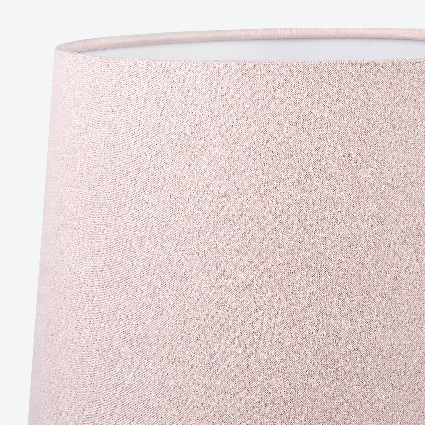 Blush Pink Hand-Blown Glass Table Lamp