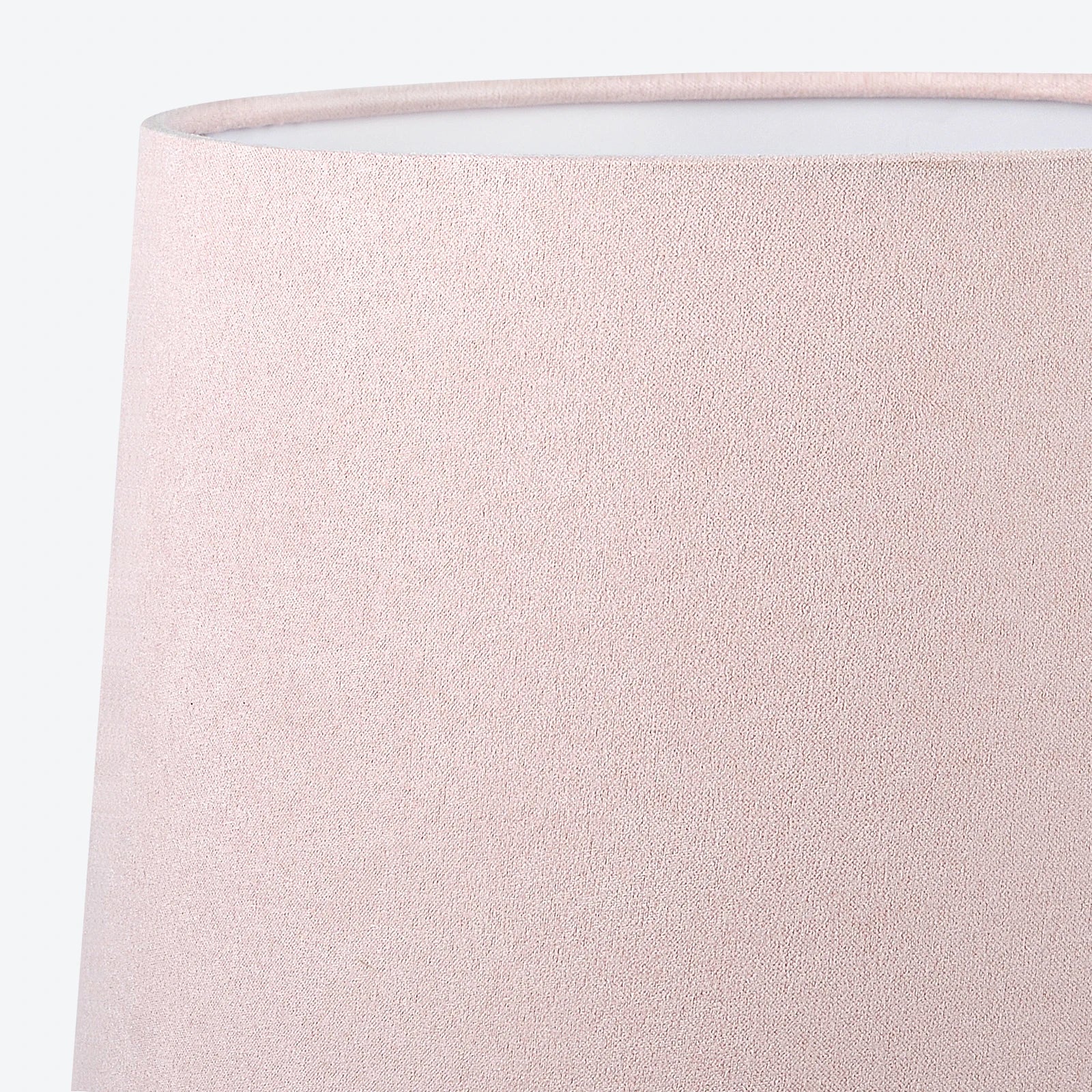Blush Pink Hand-Blown Glass Table Lamp