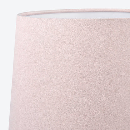 Blush Pink Hand-Blown Glass Table Lamp