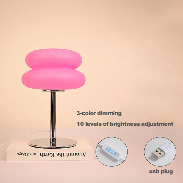 Bauhaus retro table lamp plastic lamps bedroom