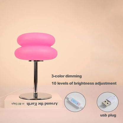 Bauhaus retro table lamp plastic lamps bedroom
