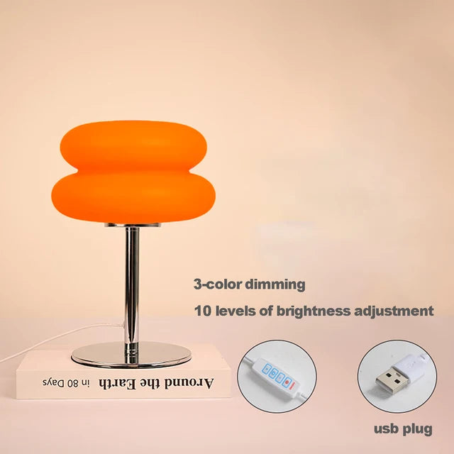 Bauhaus retro table lamp plastic lamps bedroom