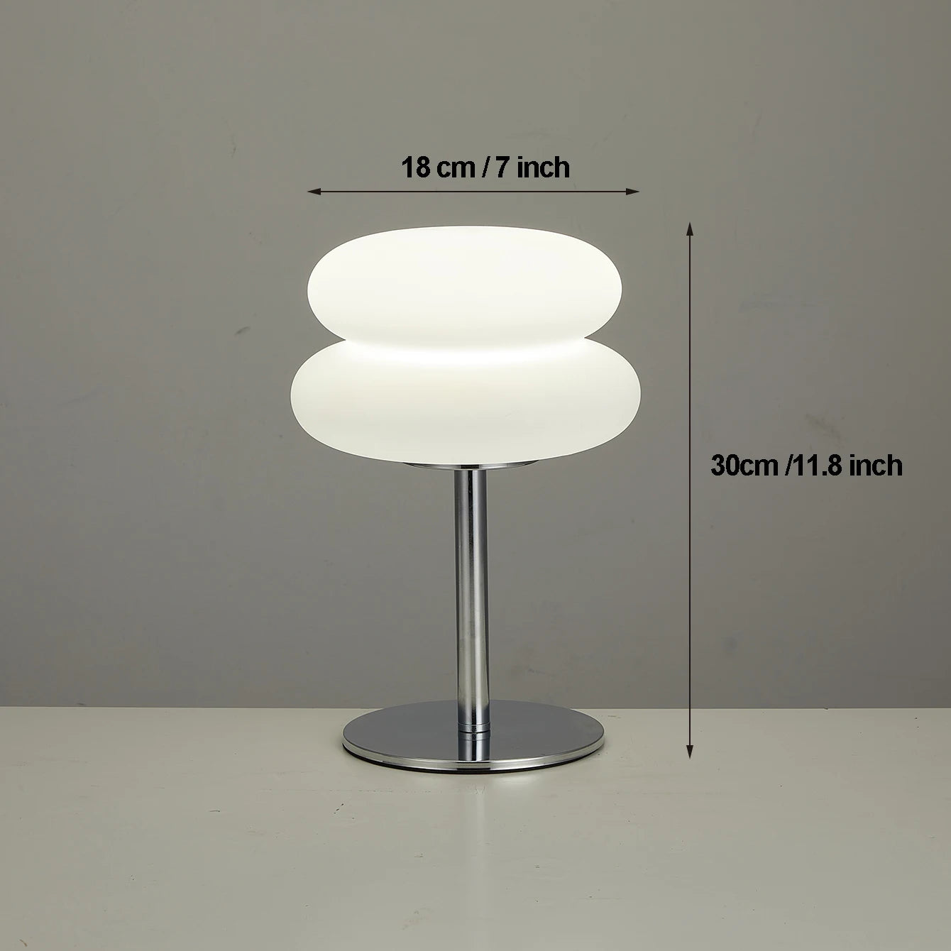 Bauhaus retro table lamp plastic lamps bedroom