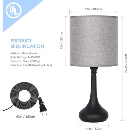 Bedside Nightstand Table Lamps