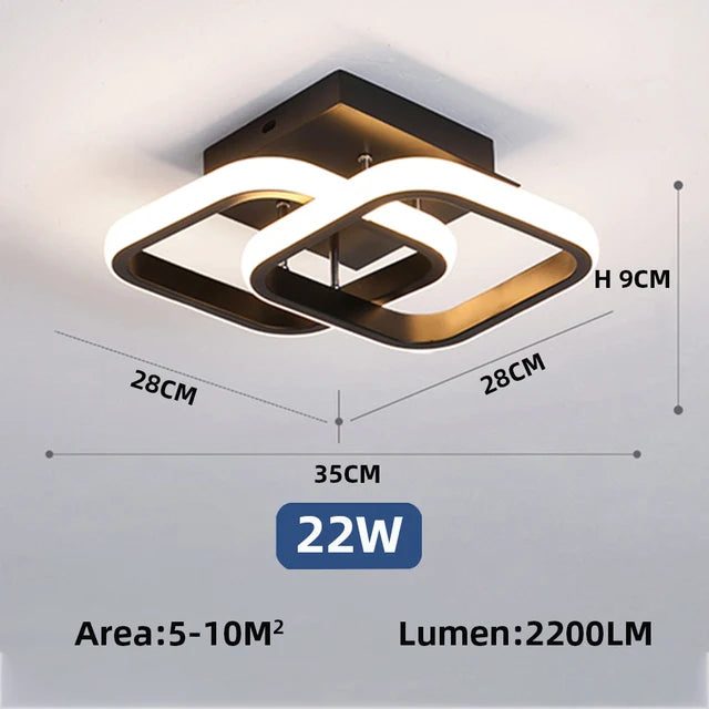 Chandelier Led Corridor Ceiling Lamp