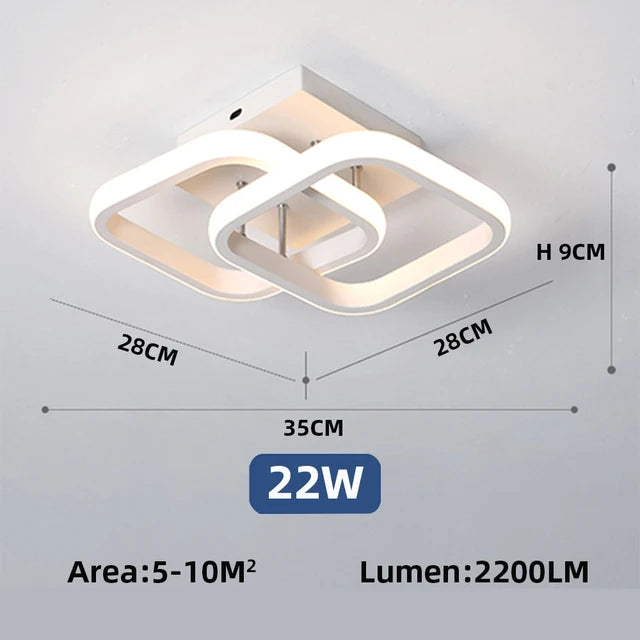 Chandelier Led Corridor Ceiling Lamp