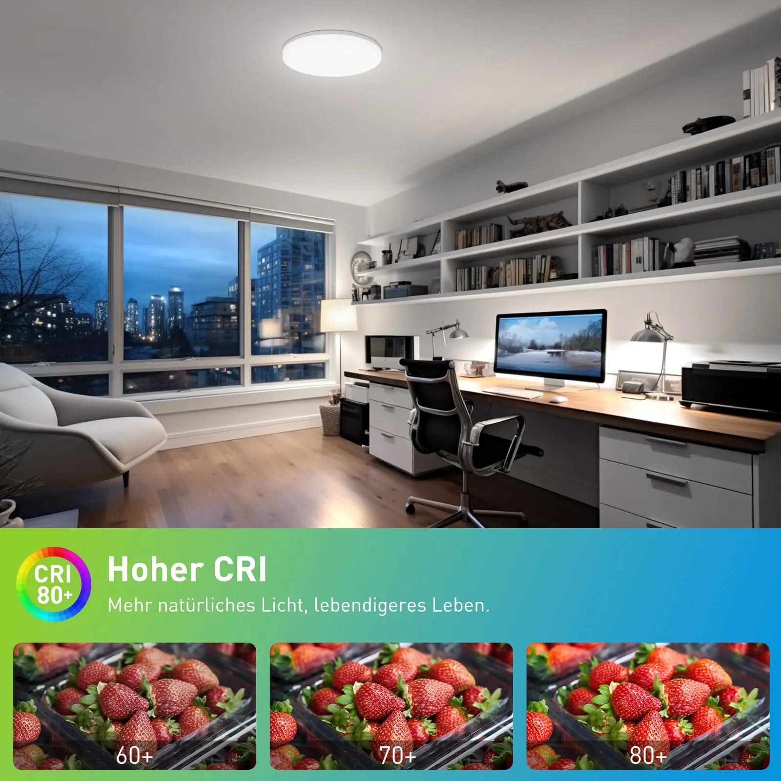Ceiling Light Ultra-thin Household LED