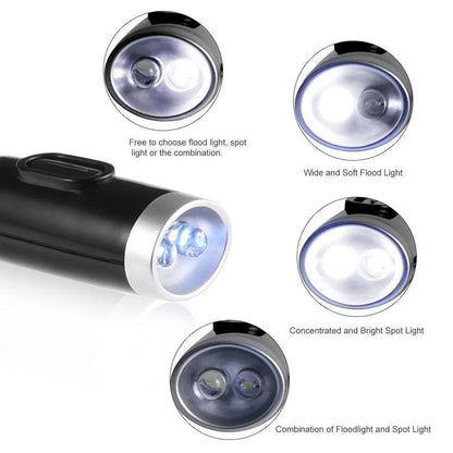 Bendable Book Lights Neck Lamp with 4 LED Lights Adjustable Brightness