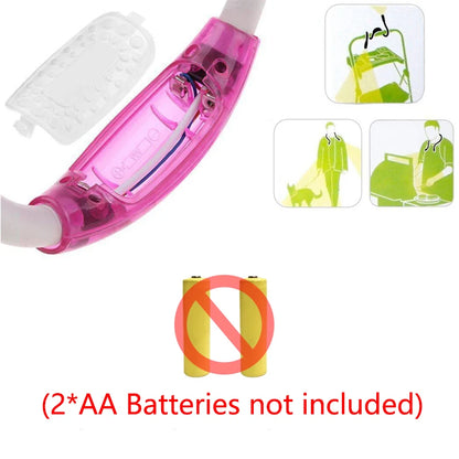 Bendable Book Lights Neck Lamp with 4 LED Lights Adjustable Brightness