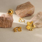 Big Bloom Flower Rings For Women