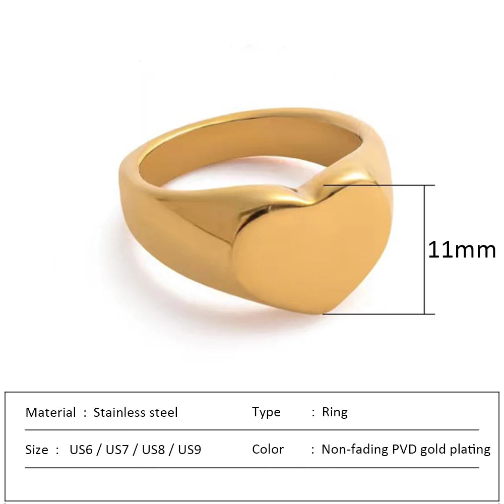 Brightique 18K Gold-Plated Cocktail Ring