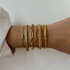 Geometric Chain Bracelet