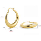 Chunky Hoop Earrings