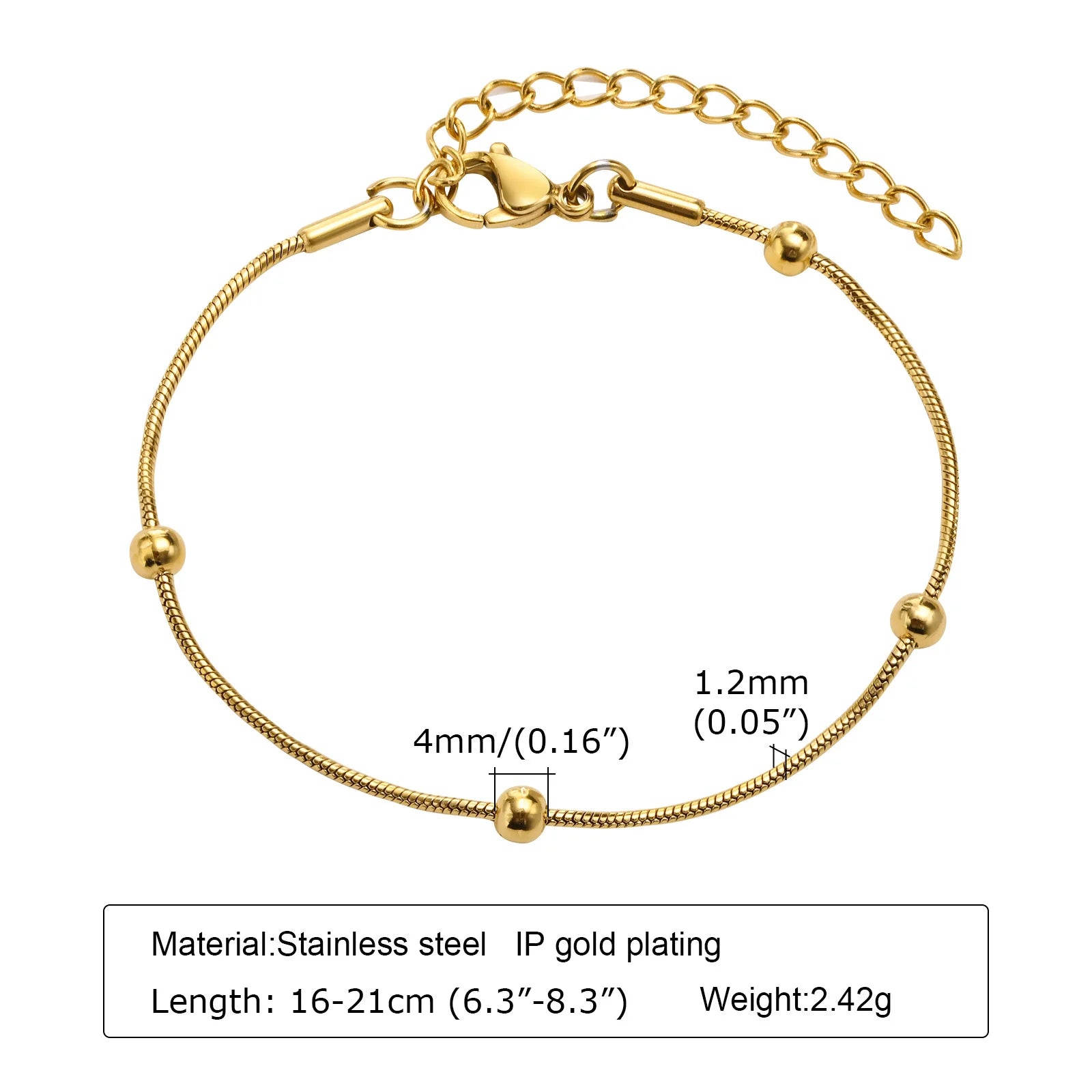 Gold Plated Bracelet