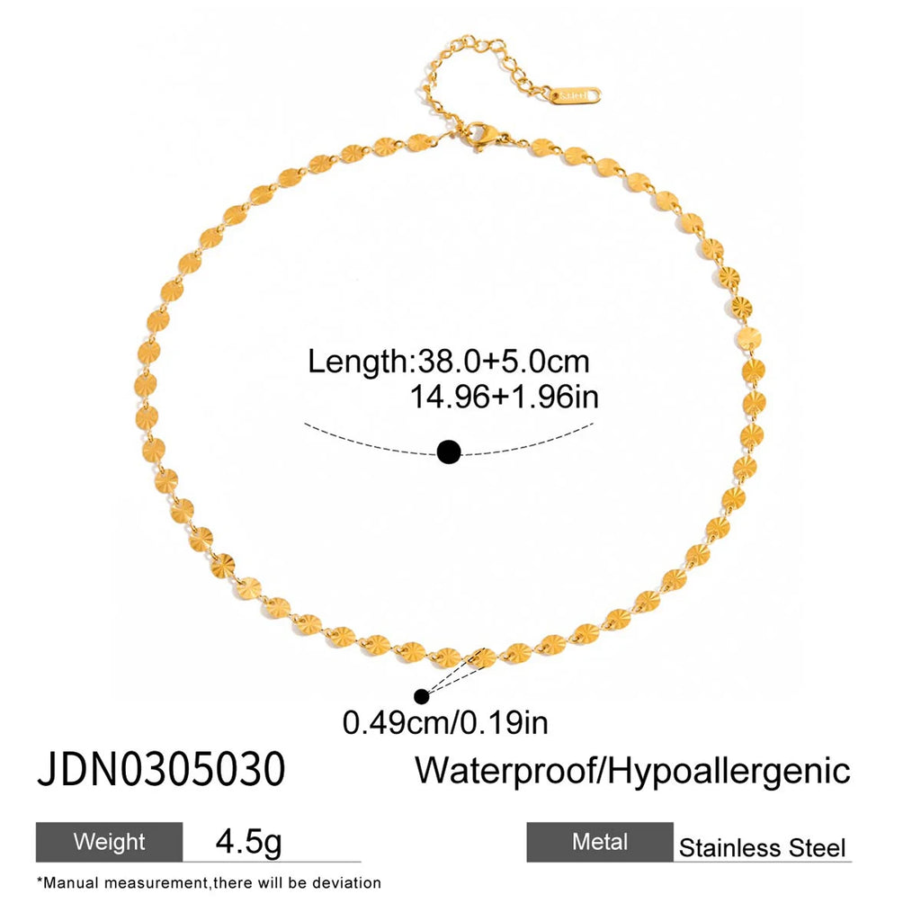 Butterfly Circular Handmade Chain Necklace