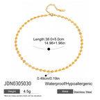 Butterfly Circular Handmade Chain Necklace