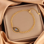 Evil Eyes Chain Bracelet