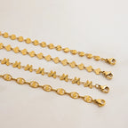 Butterfly Circular Handmade Chain Necklace