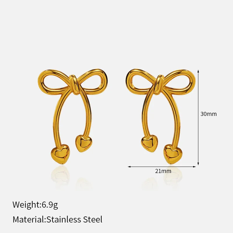 Titanium Steel Stud Earrings