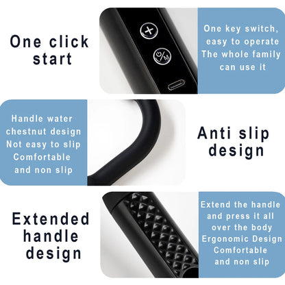 Brightique Smart Fascia Gun Electric Massager Massage Hammer Electric Fascia Gun Home Handheld Hammer Back Artifact Christmas Gift