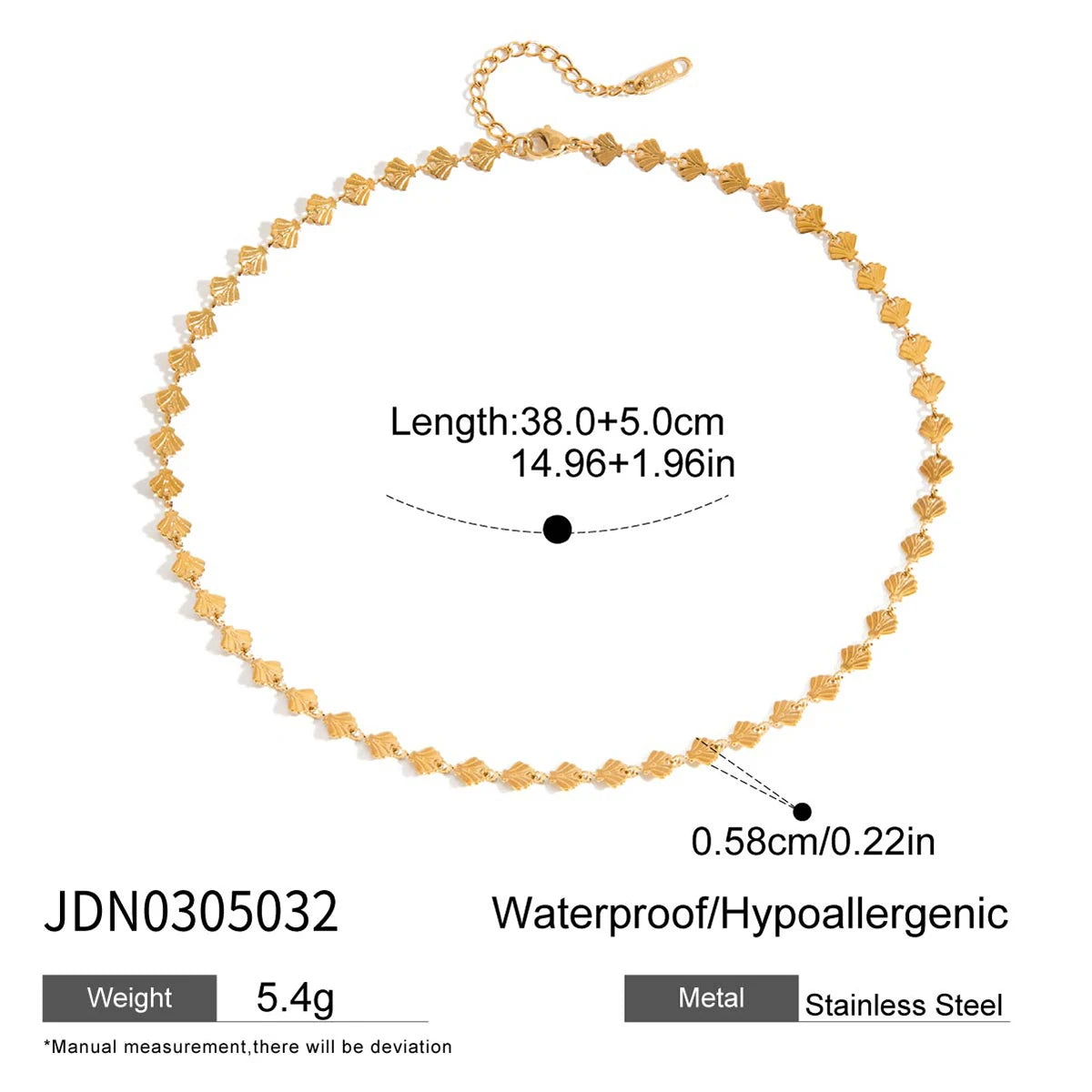 Butterfly Circular Handmade Chain Necklace