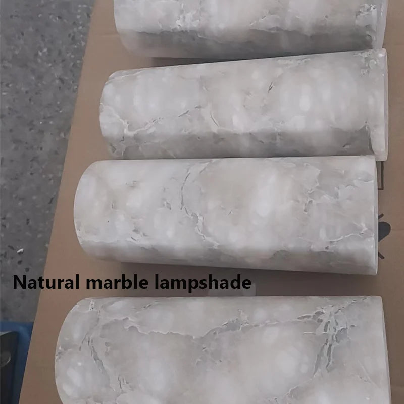 Luxury Natural Marble Wall Lamp