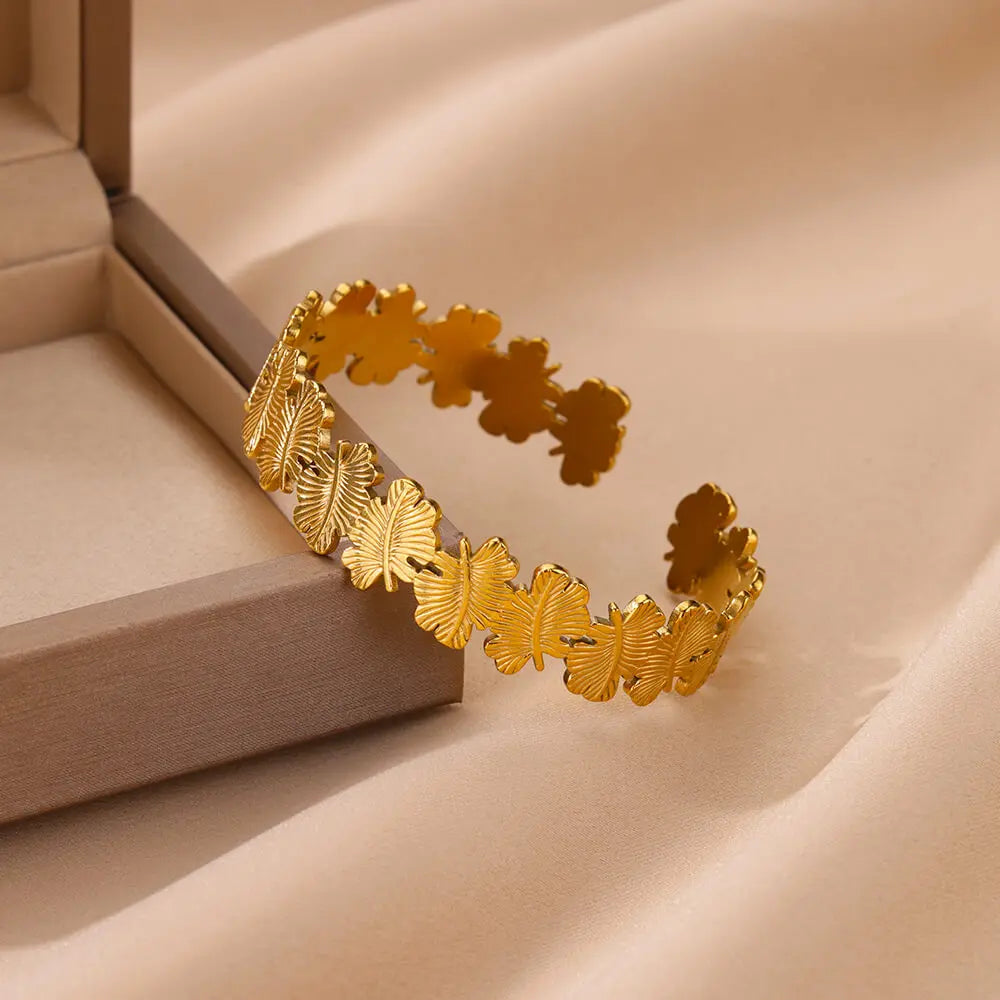 Flower Bracelet Bangle