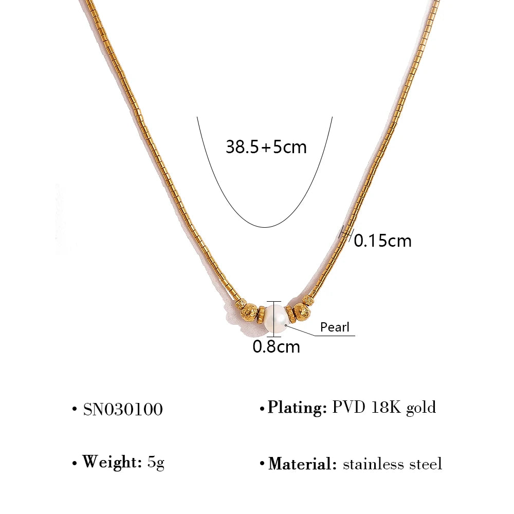 Retro Chic Beaded Choker