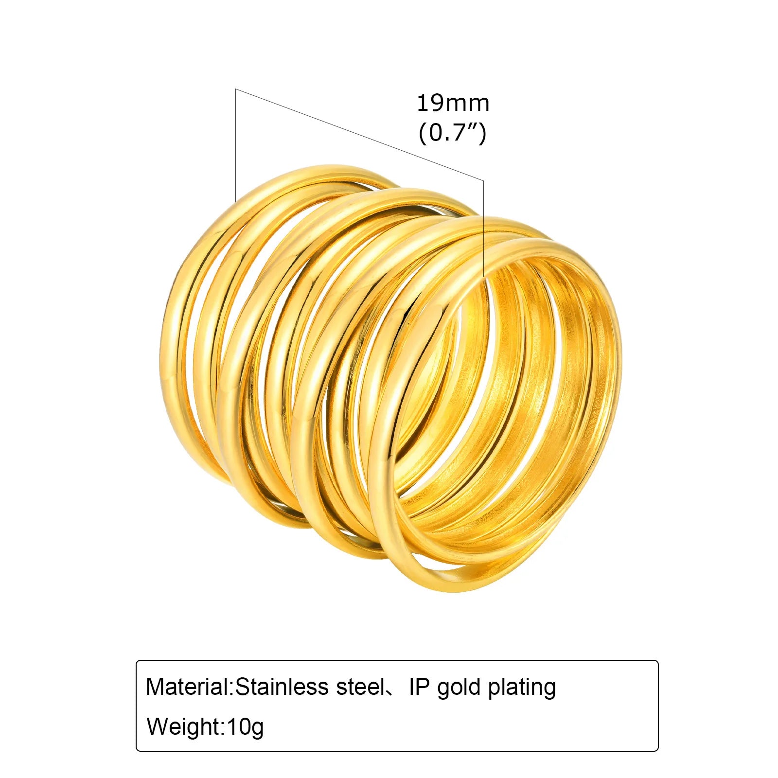 Chunky Dome Rings for Women