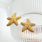 Texture Snail Conch Shell Earrings