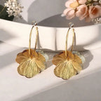 Hollow Flower Earrings
