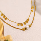 Retro Chic Beaded Choker