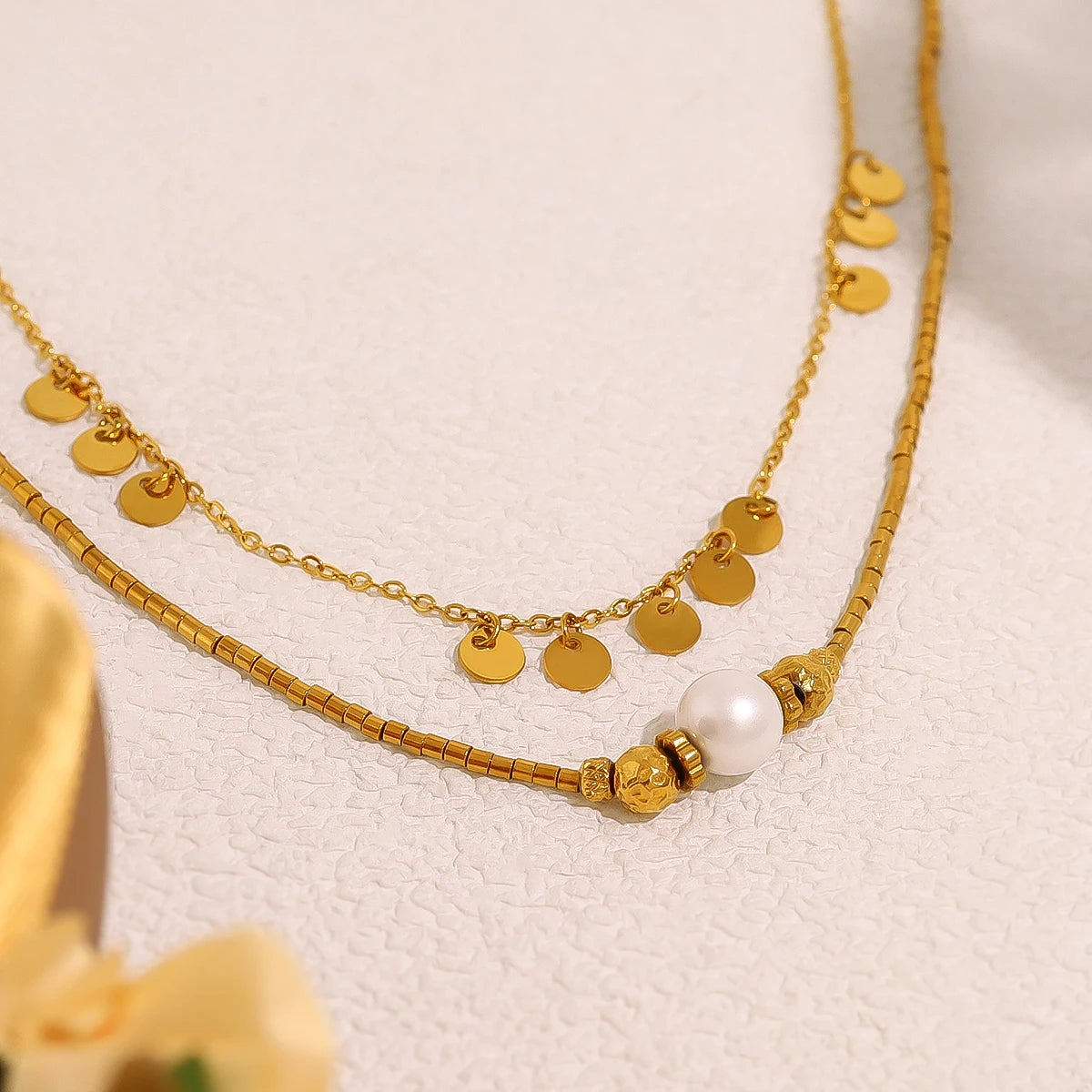 Retro Chic Beaded Choker