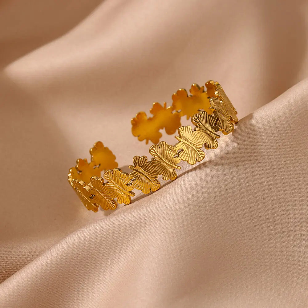 Flower Bracelet Bangle