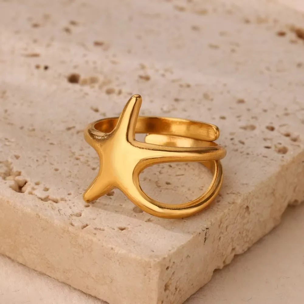 Big Bloom Flower Rings For Women