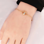 Evil Eyes Chain Bracelet