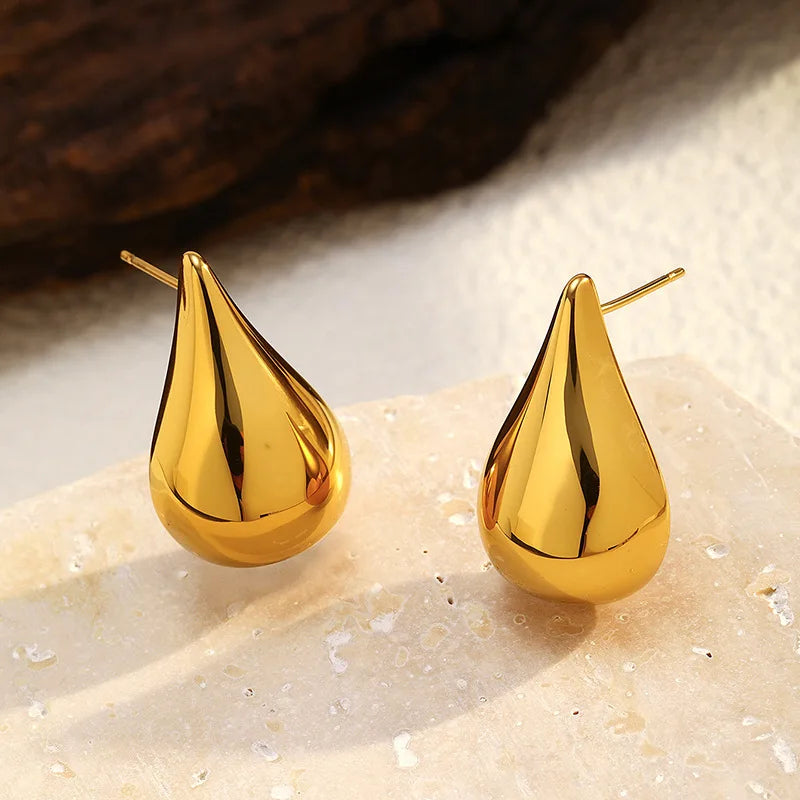 Titanium Steel Stud Earrings