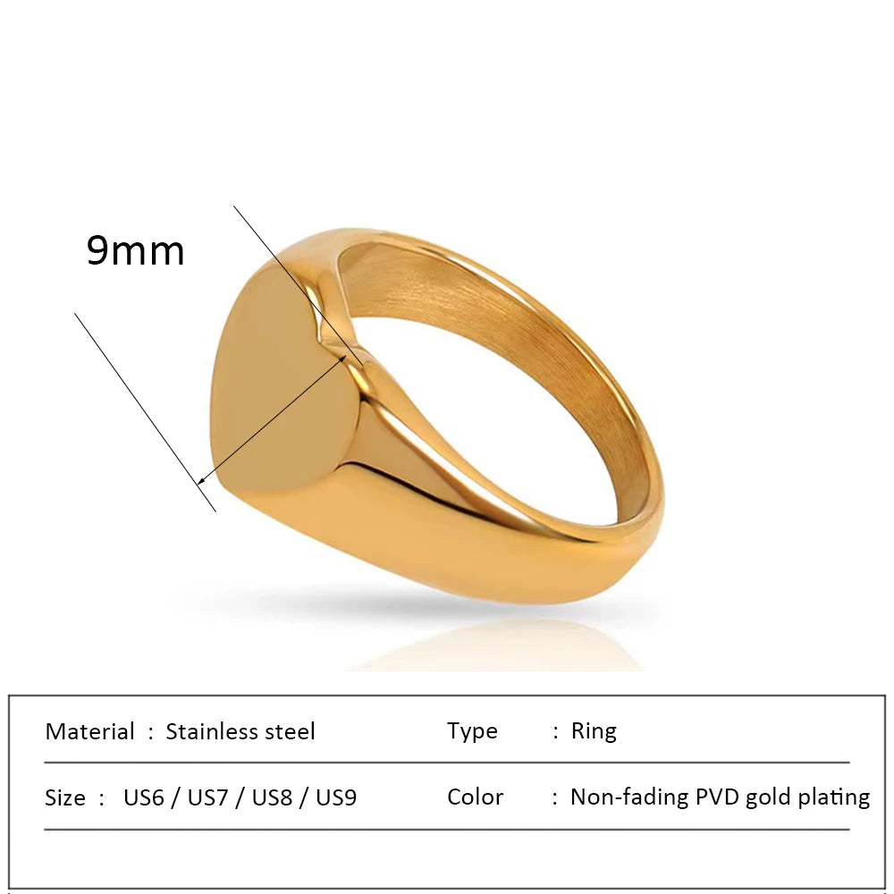 Brightique 18K Gold-Plated Cocktail Ring