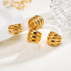 Chunky Dome Rings for Women