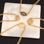 Evil Eyes Chain Bracelet
